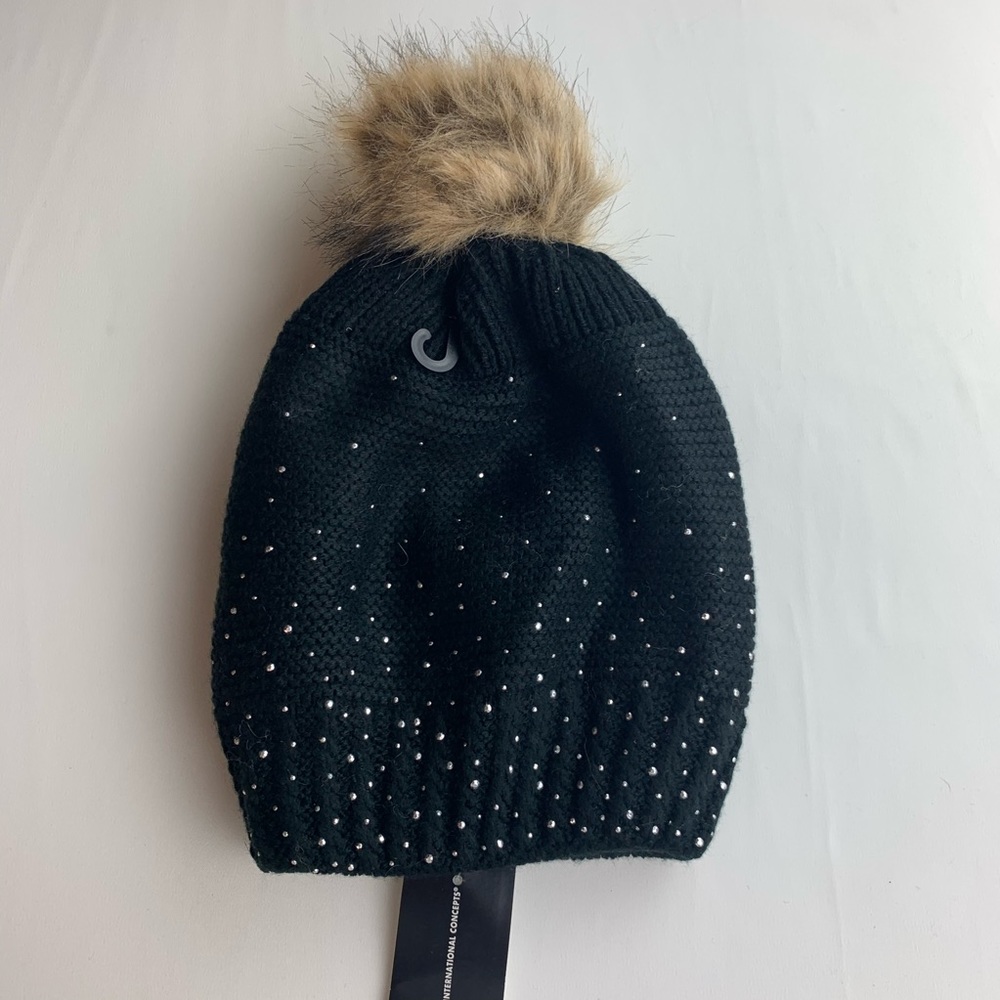INC shine like the night pom beanie - Picture 4 of 4